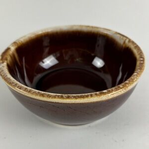 Vintage McCoy Brown Drip Glaze Nesting Bowl 5” Small 7016 USA